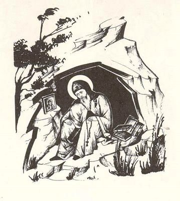 Ασκητής στο σπήλαιο