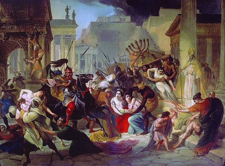 Sacking_Rome_455-by-painter-Karl-Briullov-19century