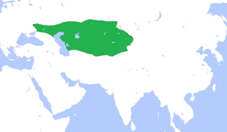 Greatest extent of the Western Turkic Khaganate