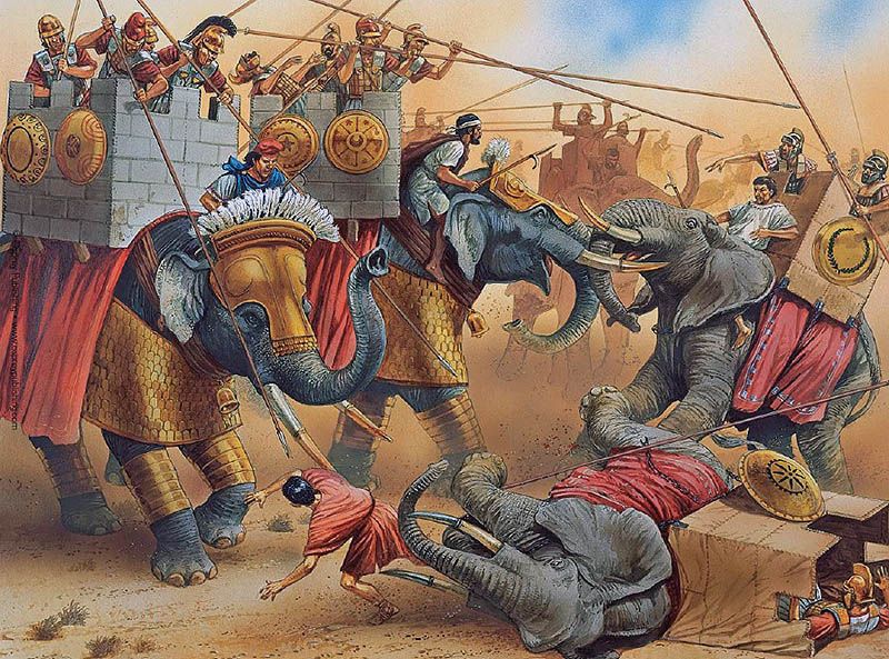 Antiochus III the Great vs Ptolemy IV Philopator; the struggle for ...
